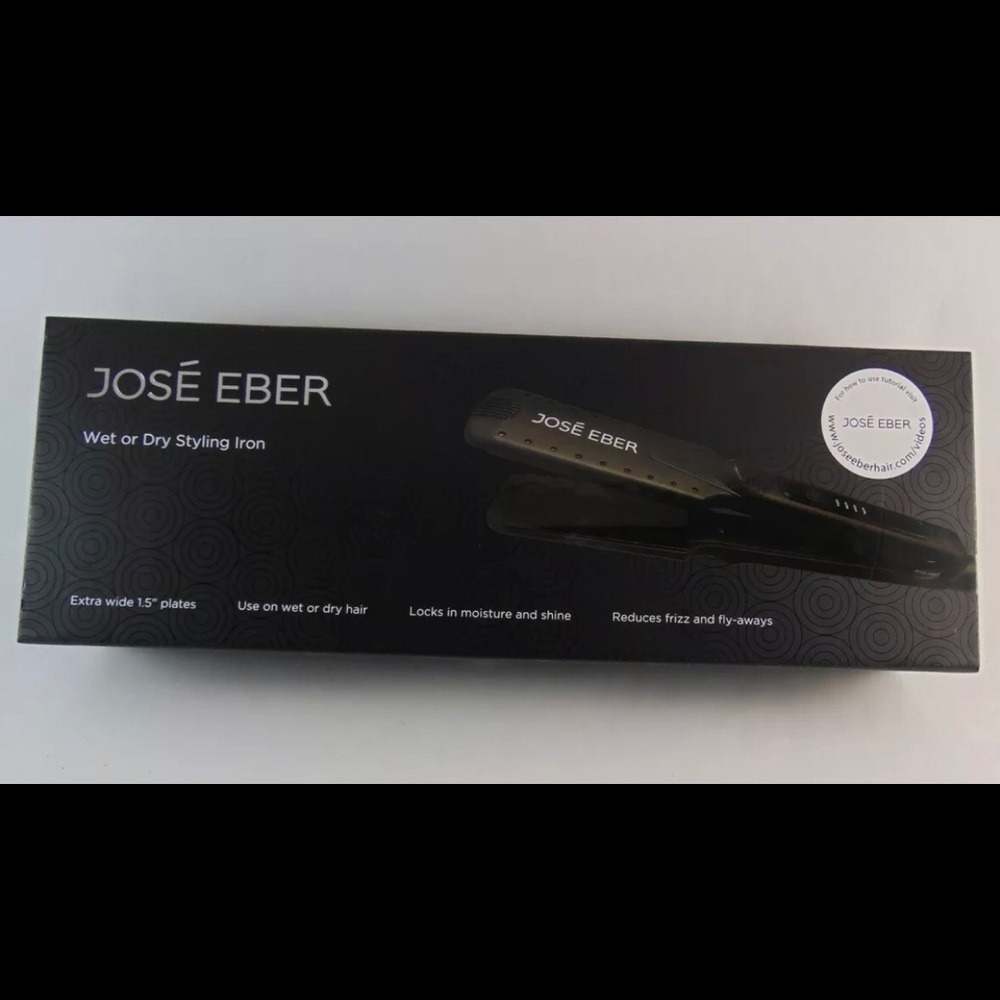Jose Eber Wet or Dry Styling Iron Extra Wide 1.5''
